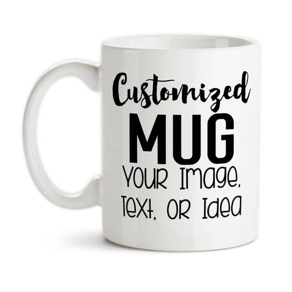 Customized Mug Logo Print 0