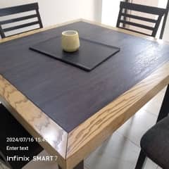 habitt 4 chaired dining table