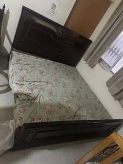 barley used bed set