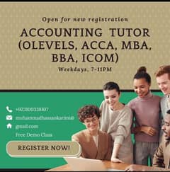 O-level, A-level, BBA, MBA AND ACCA TUTIONS