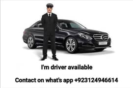 I'm driver I need job driving available