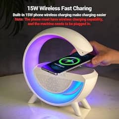 *3-in-1 Multi-Function LED Night Lamp With Wireless Charging ior*