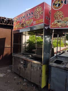 zinger burger and fries stall for sale