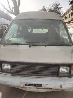 Toyota Hi Roof 89 - 92 3y petrol Lahore number