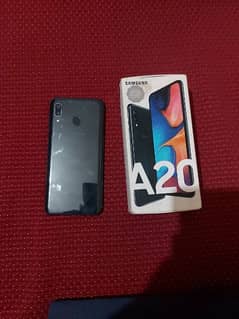 Samsung A20 with box