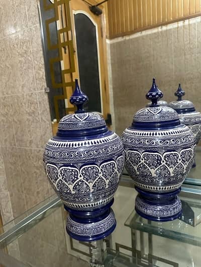 wooden vase