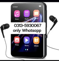 Mp3 Player with Bluetooth, Full Touch 2.4 Screen and MP4 Player