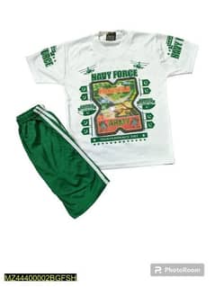 Kids Unisex Shirts And Shorts Set