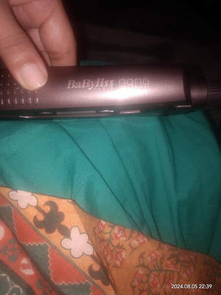 babyliss hair straightener 3