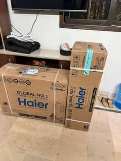 Haier 1 ton inverter HSU-12LF Brand New