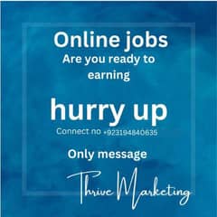 Online Jobs are Available/ For Males and Females