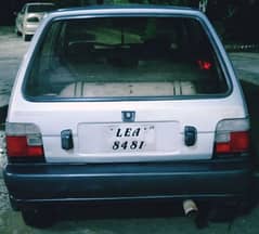 Suzuki Mehran VX 2008 Lahore number