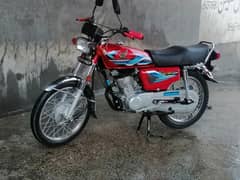 HONDA 125 MODEL 2024 mardan regester