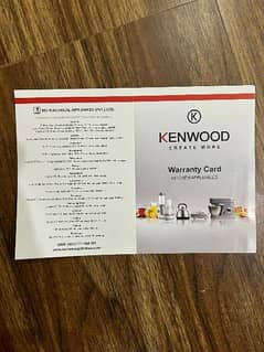 imported kenwood chef titanium