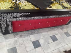 Red Colour bed new ha
