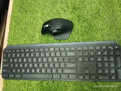Logitech mx keys keyboard+ mx master 3 mouse pair