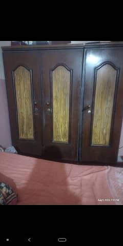 Full furniture bed, wordrobe, mirror wardrobe