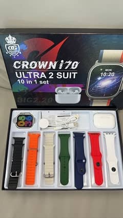 Crown i70 ultra 2 with airpods