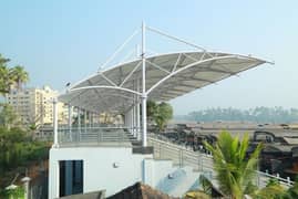 Porch parking | School Parking | PVC Tensile sheds