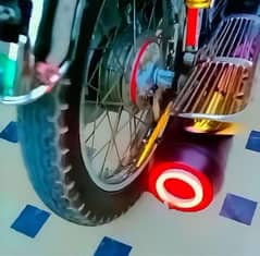 silencer led strip light for honda 125 bike 0