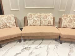 Seven seater sofa set.