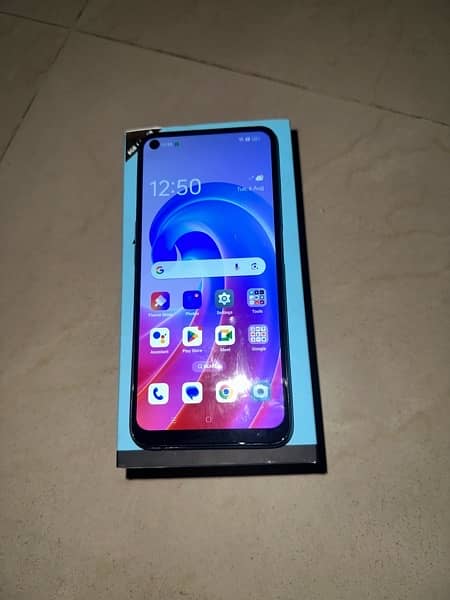 oppo a96 with box and charger 2