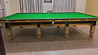 6 by 12 shander snooker table