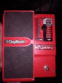 Gutair padel digitech whammy pedal reedicion con control midi