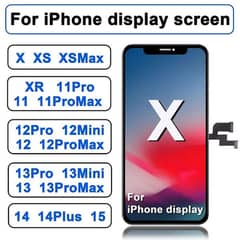 New Display Panels for iphone X, XS, XR, 11, 12, 13 PRO/MAX/Mini