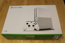 Xbox one s 1tb original controller with box