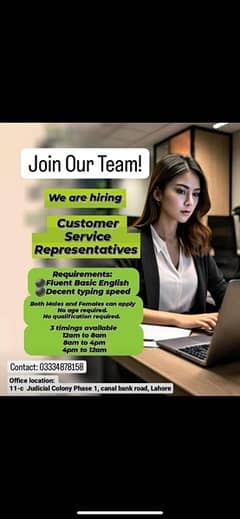 Chat support job is available for girls and boys with good english.