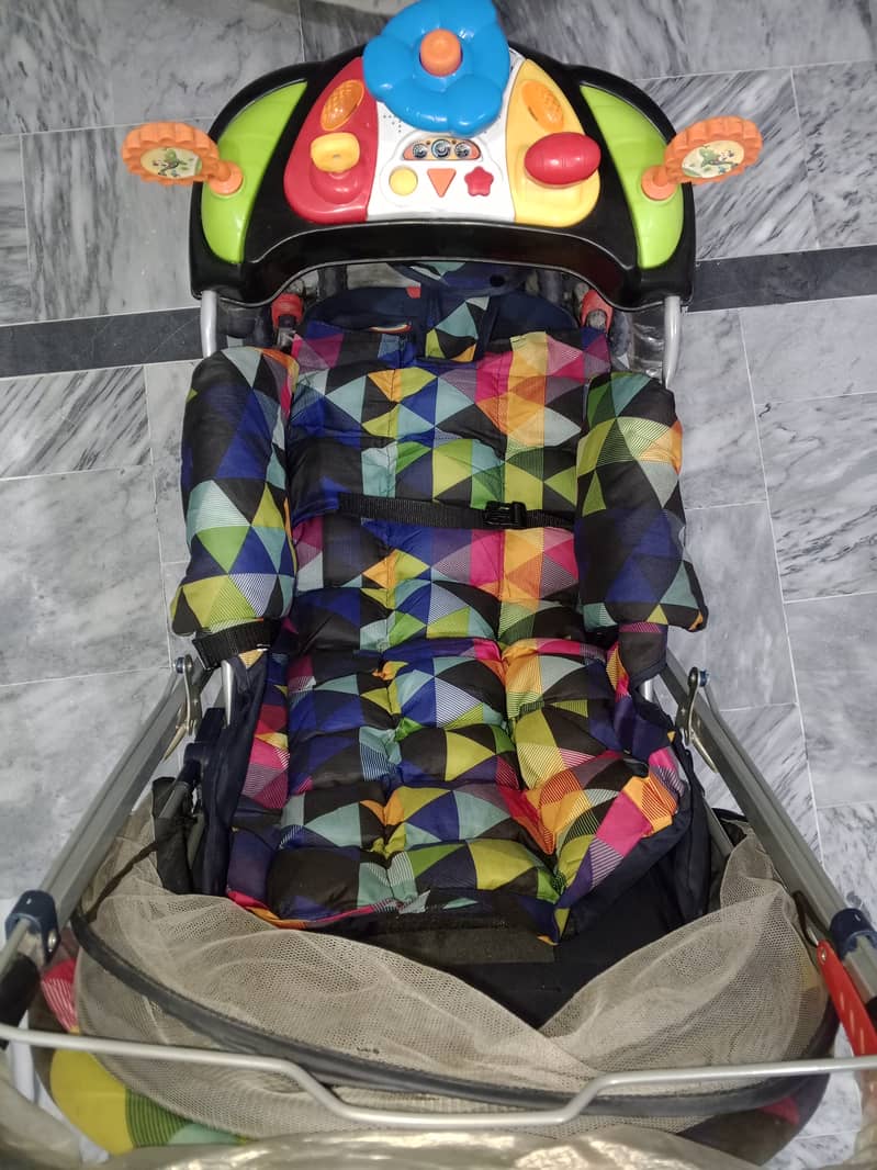 Kids pram/walker/stroller in good condition for sale 2