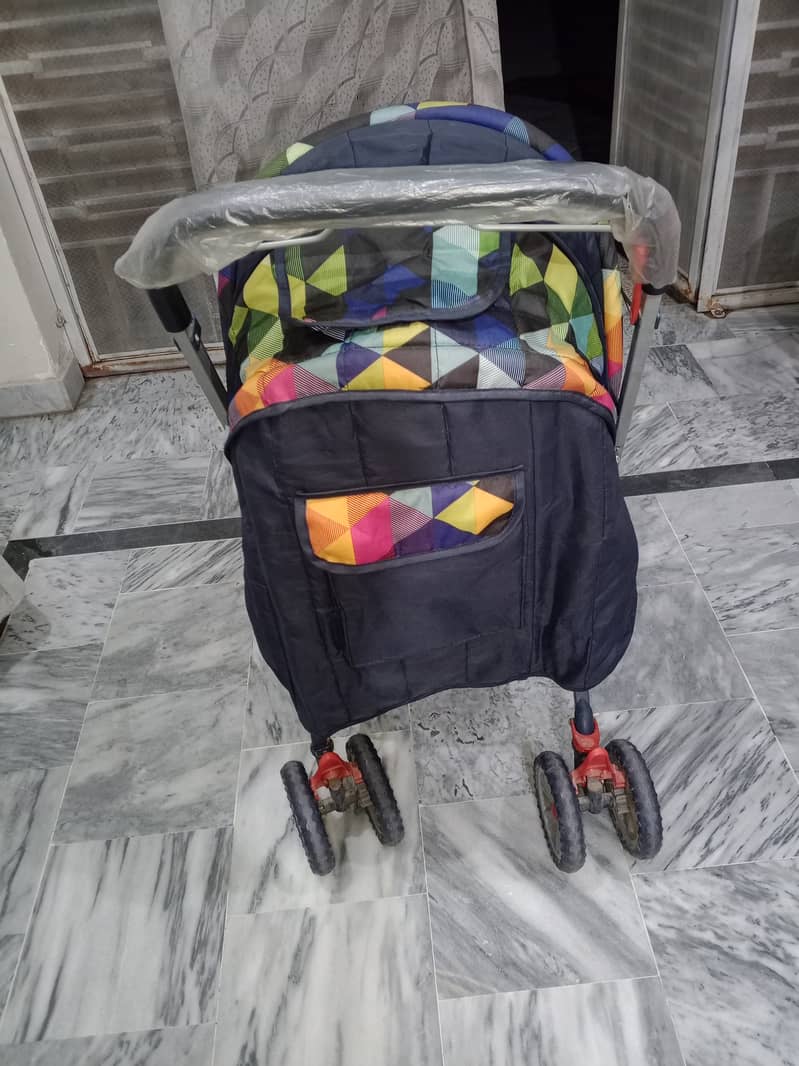 Kids pram/walker/stroller in good condition for sale 3