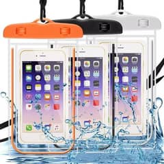 Waterproof case during swimming underwater pvc bag| pack of 2