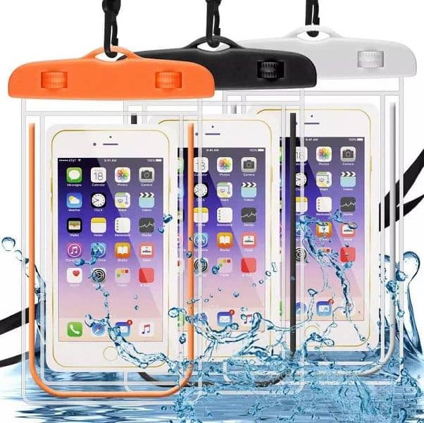 Waterproof case during swimming underwater pvc bag| pack of 2 0