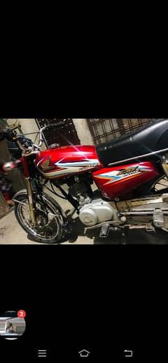 Honda CG 125 2016A for sale