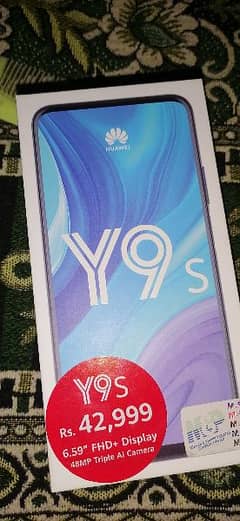 Huawei Y9S POPup camera