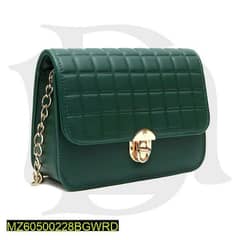 woman PU leather cross body beg