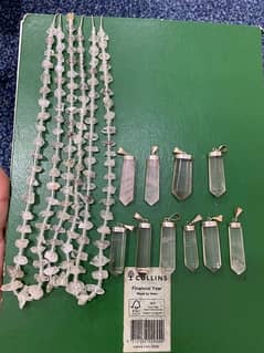 Quartz necklace and pendant  Necklace per pcs  :500