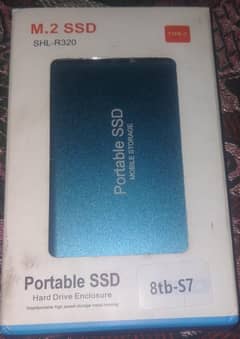 8tb portable SSD box pack