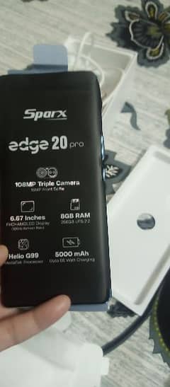 Sparx edge 20 pro just box open 2 day use 16/256