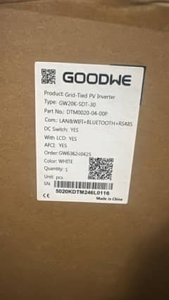 Goodwe G3 (Latest Model)