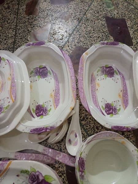 72 pc dinner set 6 person sarving in lalukhet cal num pic ma likha h 5