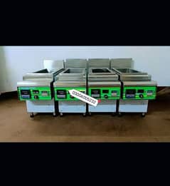 deep fryer 10 litters automatic we hve pizza oven fast food restaurant