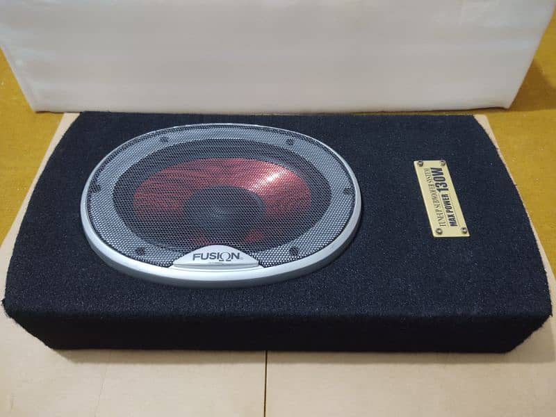 Original imported branded Geniune American Fusion Underseat subwoofer 2