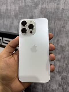 iphone 15pro Max 512gb (sim lock) white titanium