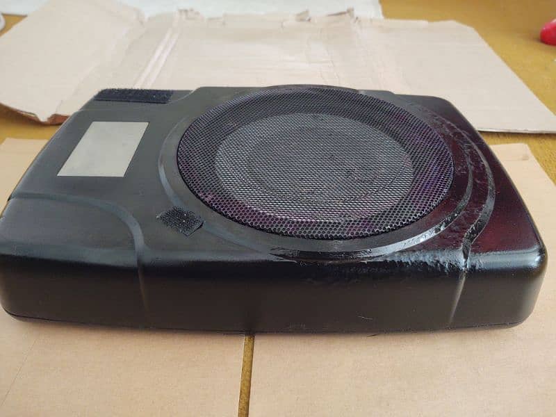 Original imported branded Geniune USA MBQ Audio Underseat subwoofer 4