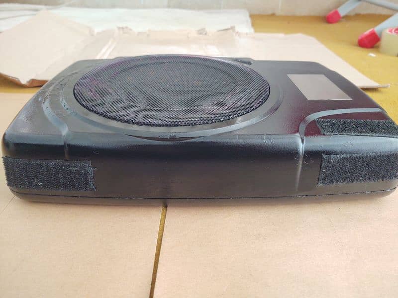 Original imported branded Geniune USA MBQ Audio Underseat subwoofer 7