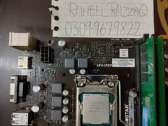 Core i3 10100f + H410m mobo + 16 gb ram