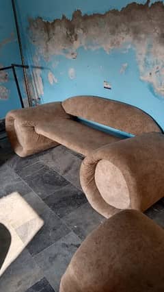Italian Jumbo Sofa Set